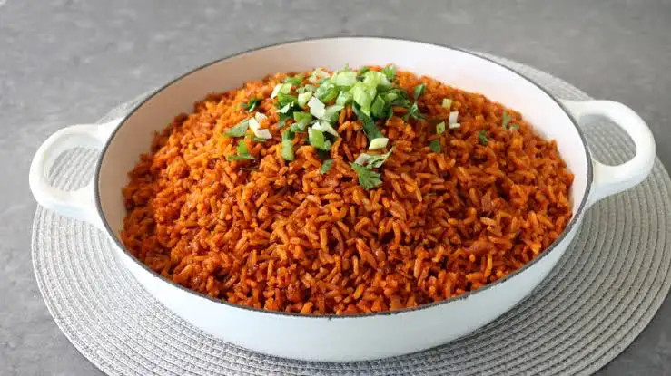 Jollof Rice + Chicken